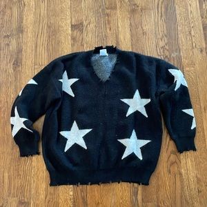 Womens Star Sweater